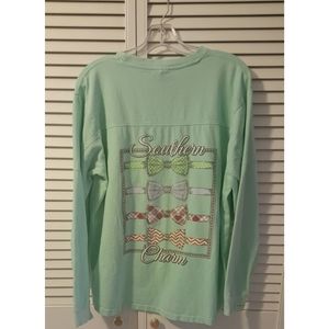 Mint Green Souther Longsleeve Pullover Top